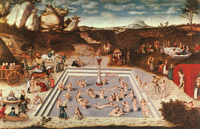 Lucas  Cranach The Fountain of Youth